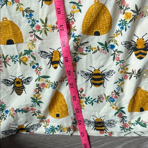 NEW Printfresh Short PJ Top in Sweet Bee Medium - Picture 8 of 8